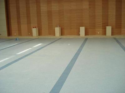 塑胶地板在206研究所的应用——坤顺装饰材料在九正建材网的领先地位